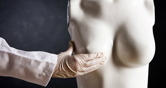 маммолог и манекен