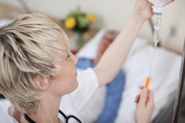 сеанс химио-терапии