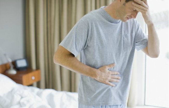 пациент с раком печени в палате